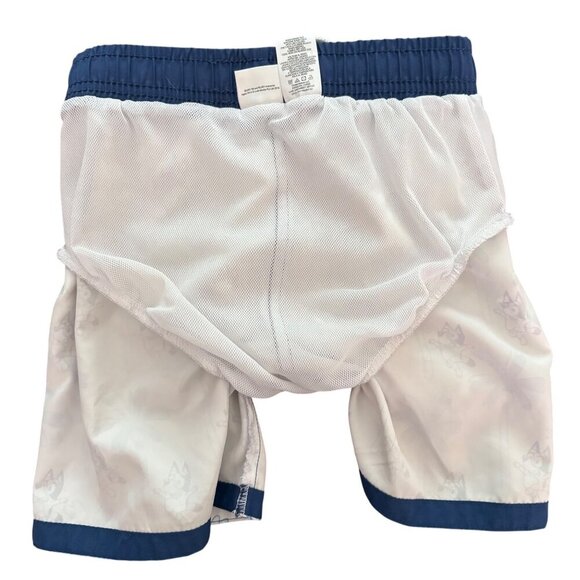 Bluey Boys Bathing Suit Swimwear 2 Piece Long Sleeve Rash Gaurd + Shorts Size 4T - Picture 9 of 10